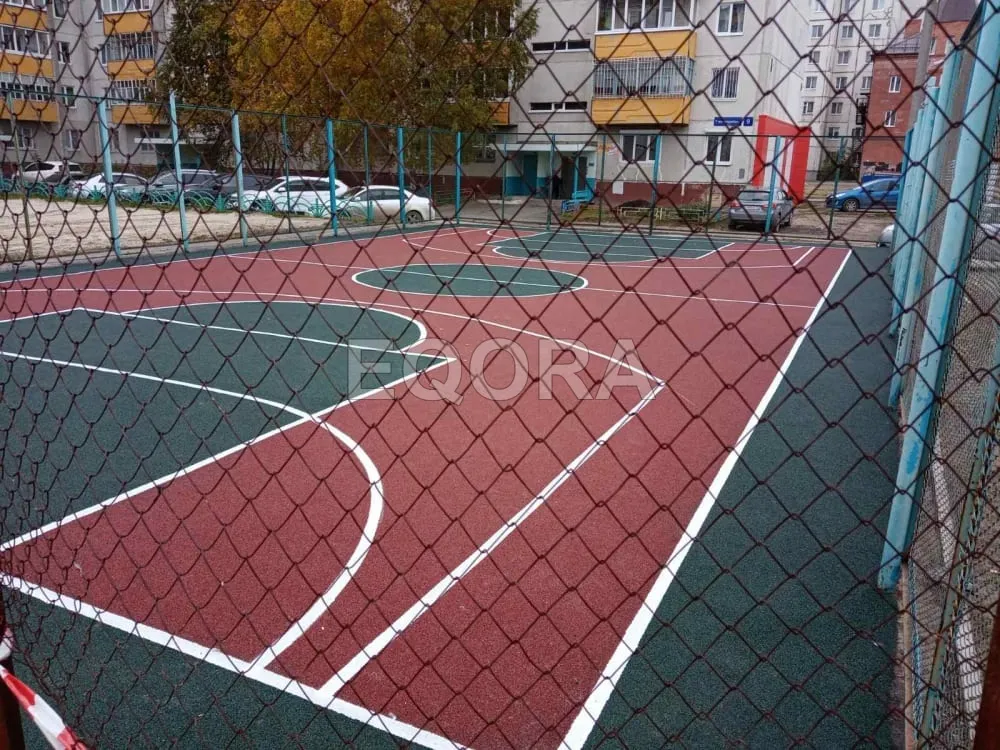 Резиновые покрытия из крошки для спортивных площадок в Красноселькупе